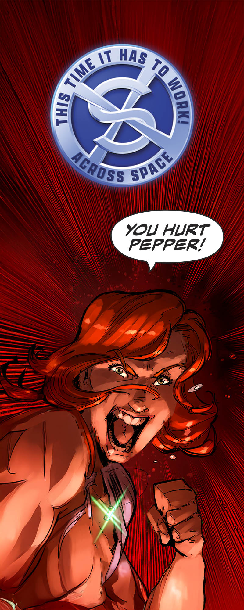 You Hurt Pepper Bookmark