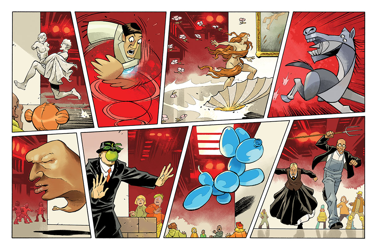 Havoc at the "World of Art"