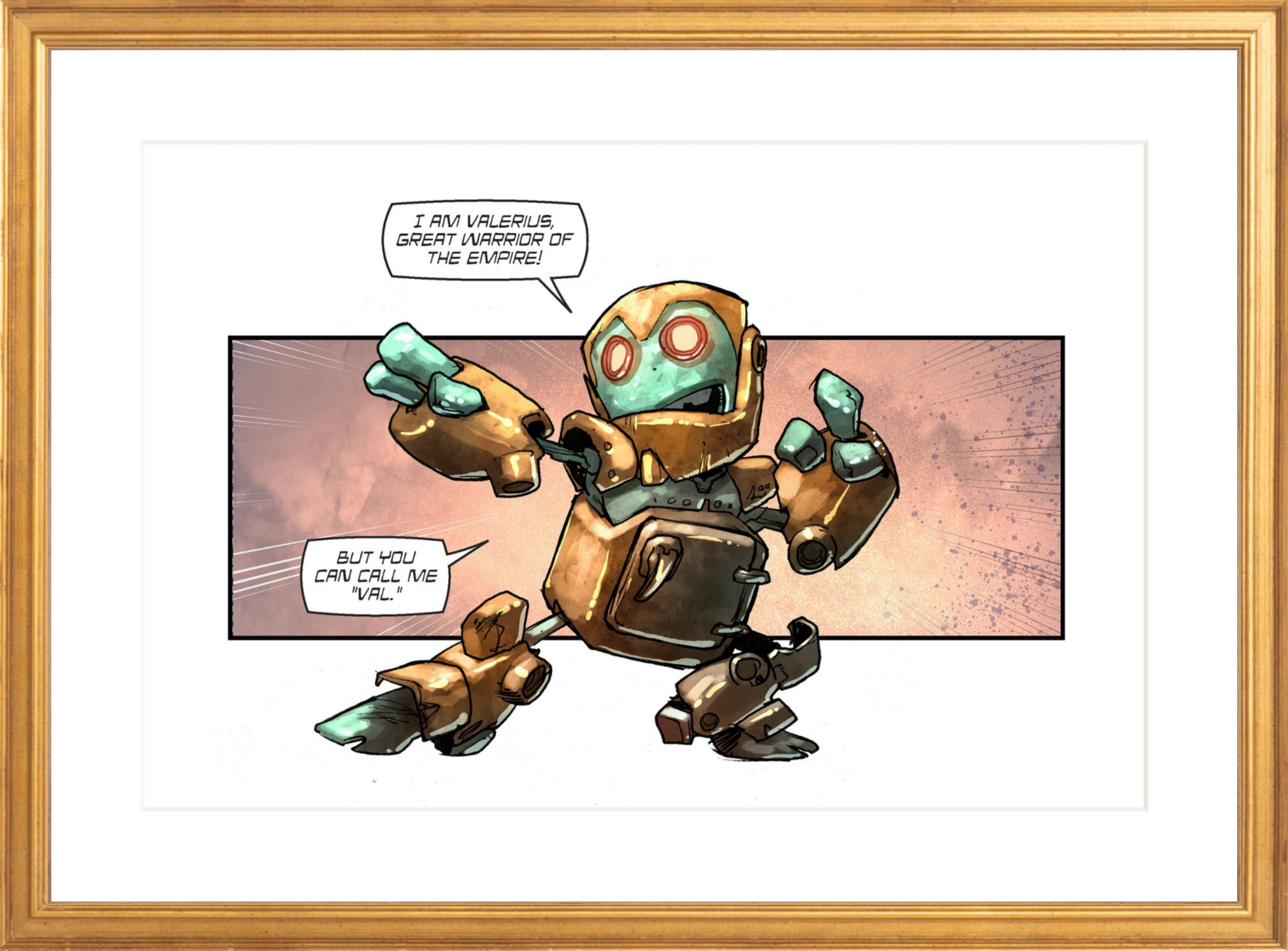 I am Valerius!