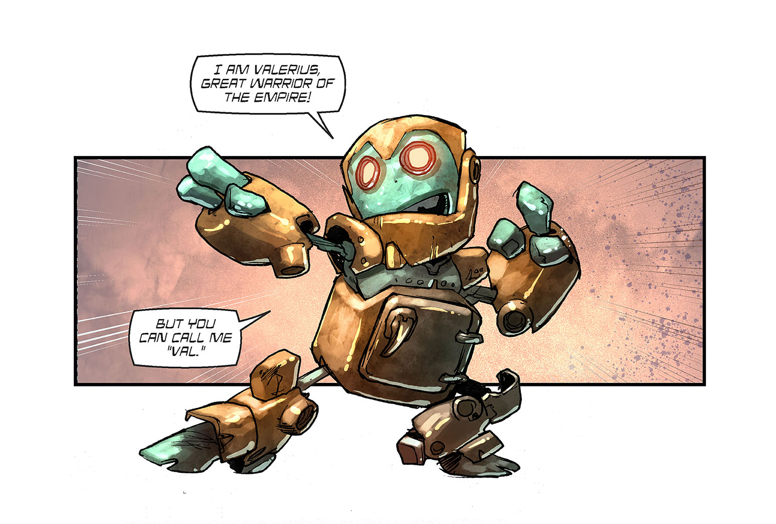I am Valerius!